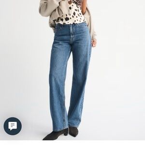 Abercrombie & Fitch Curve Love Relaxed Fit Jeans